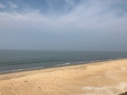 Plage à Cherai- Kochi